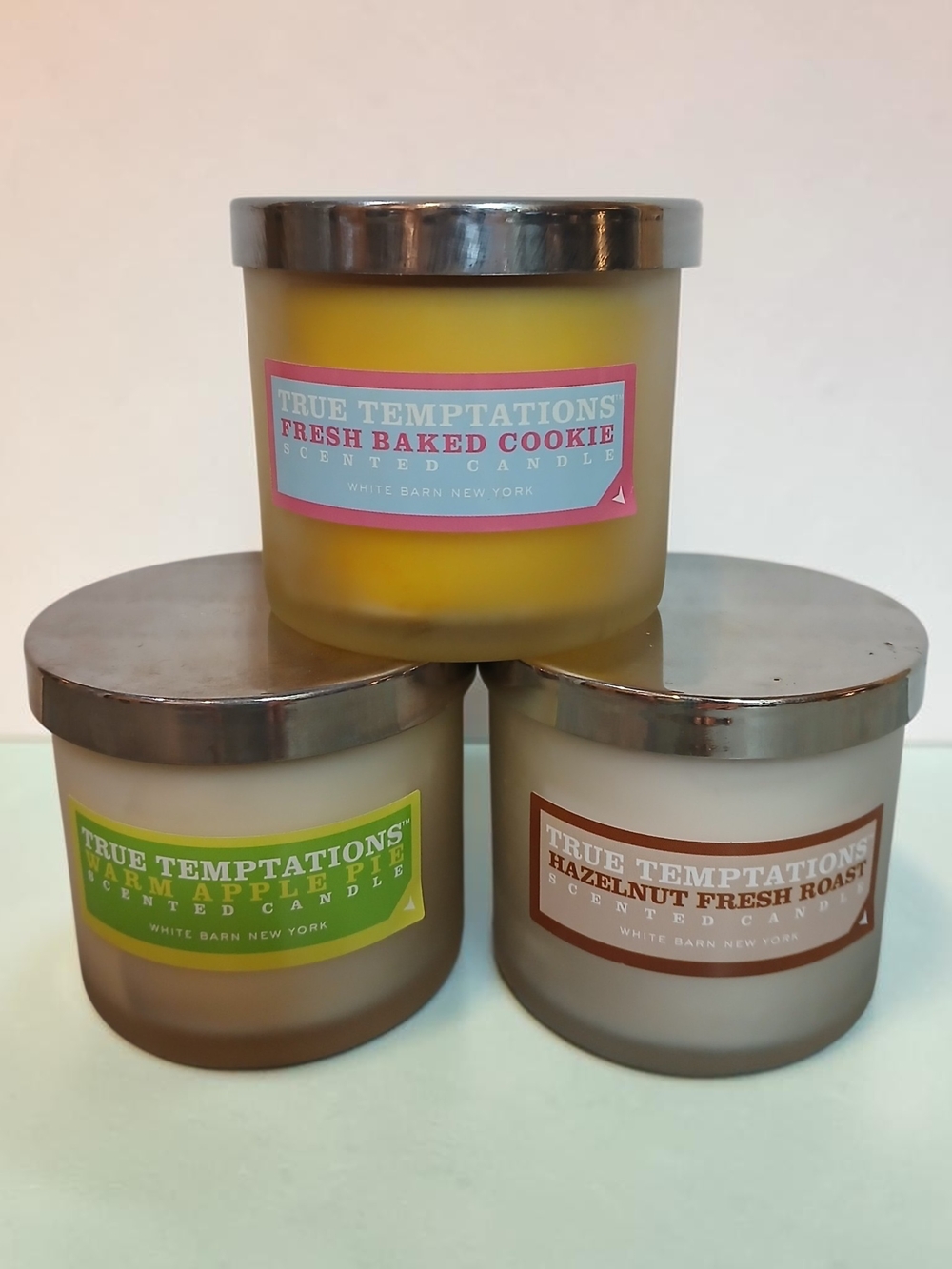 Bath & Body Works True Temptations Trio in Yellow, Green & Brown